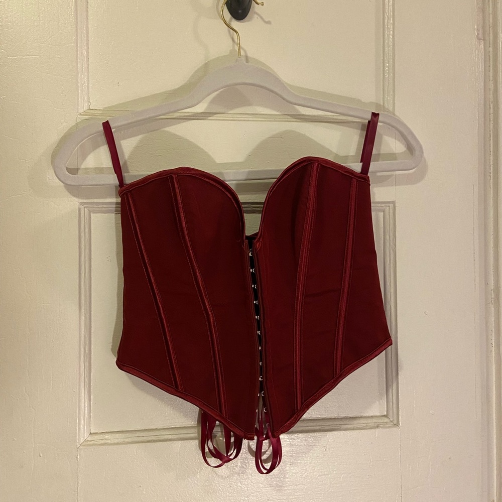 Red Corset Top